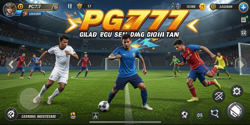 Tampilan screenshot PG777 yang menunjukkan aksi mendebarkan dalam permainan olahraga.