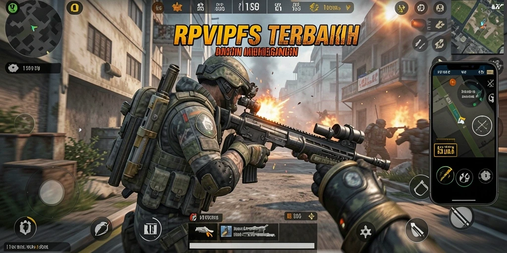 Tampilan gameplay RPVIP5 yang menegangkan dan mendebarkan.